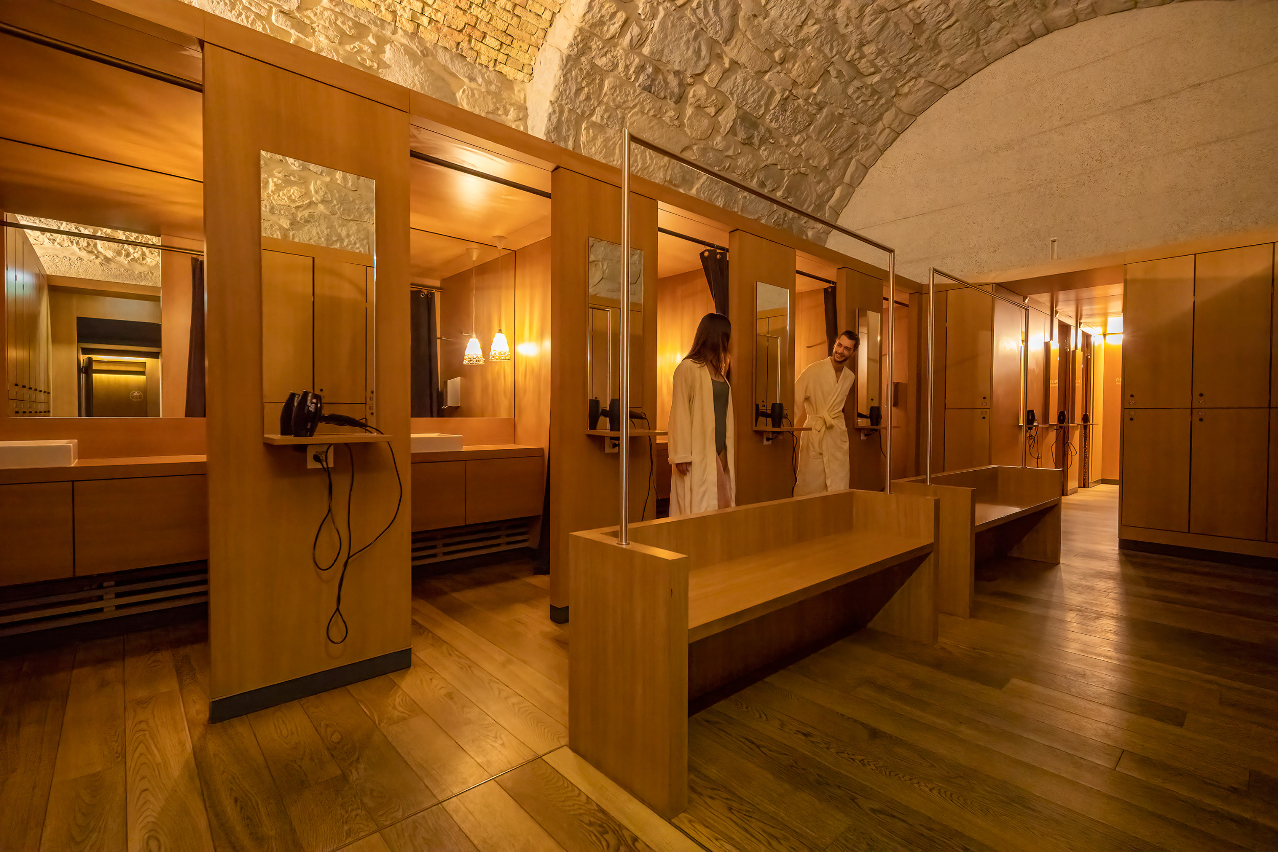 Garderobe SPA im Hürlimannbad & Spa