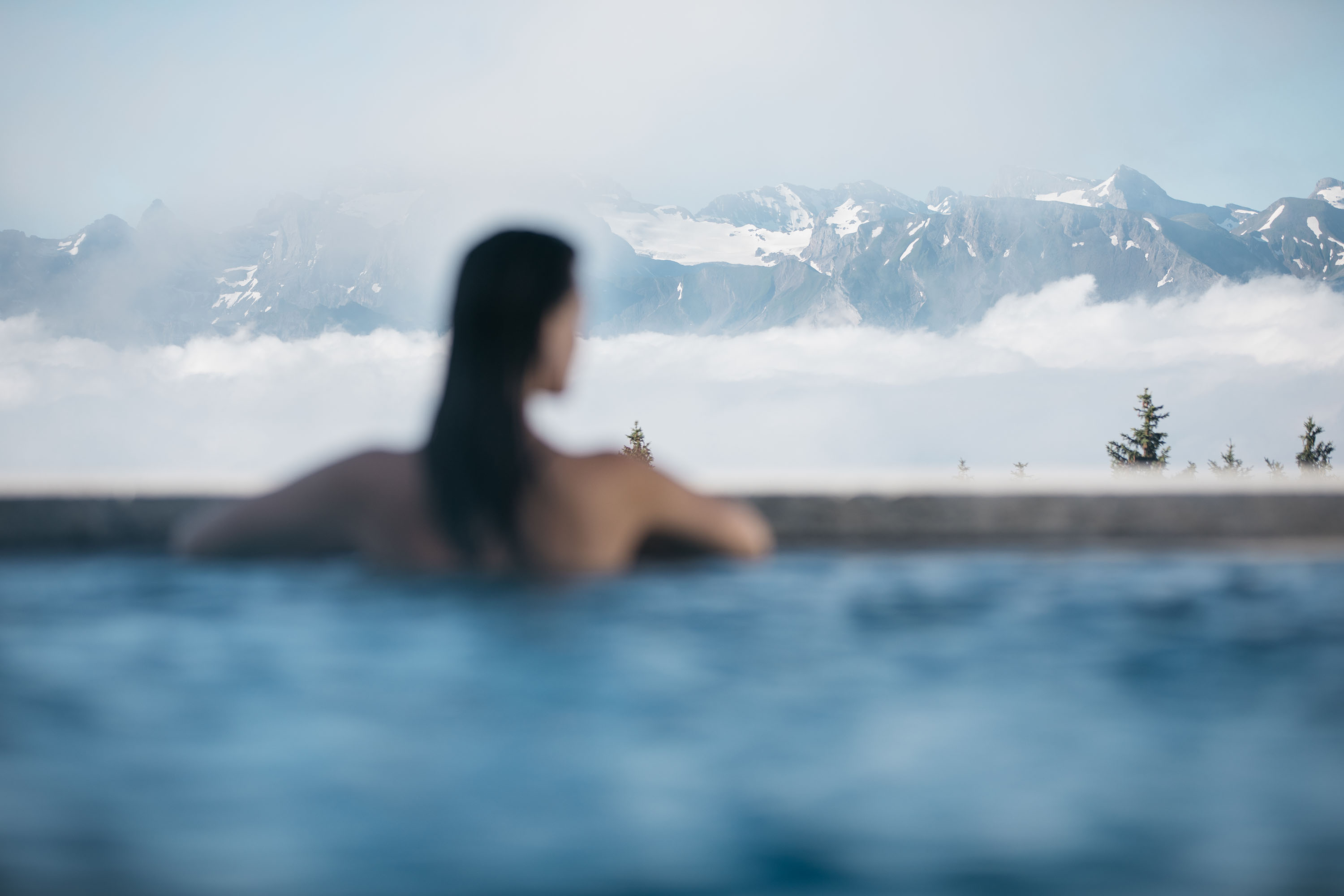 Mineralbad & Spa Rigi Kaltbad Blick auf die Bergwelt Mineralbad & Spa Rigi Kaltbad Blick auf die Bergwelt