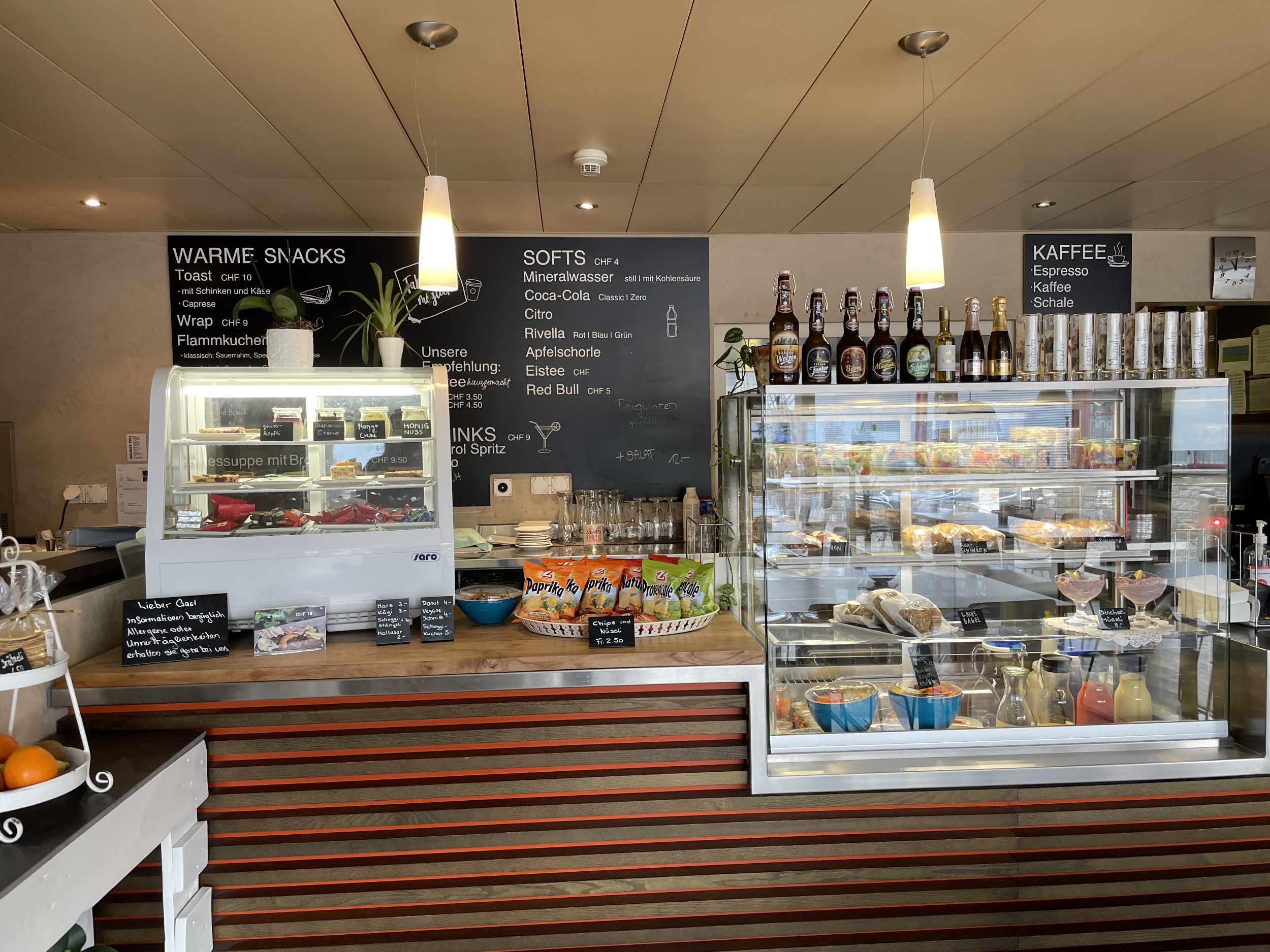 Bistro mit selbst gemachten Haus-Spezialitäten