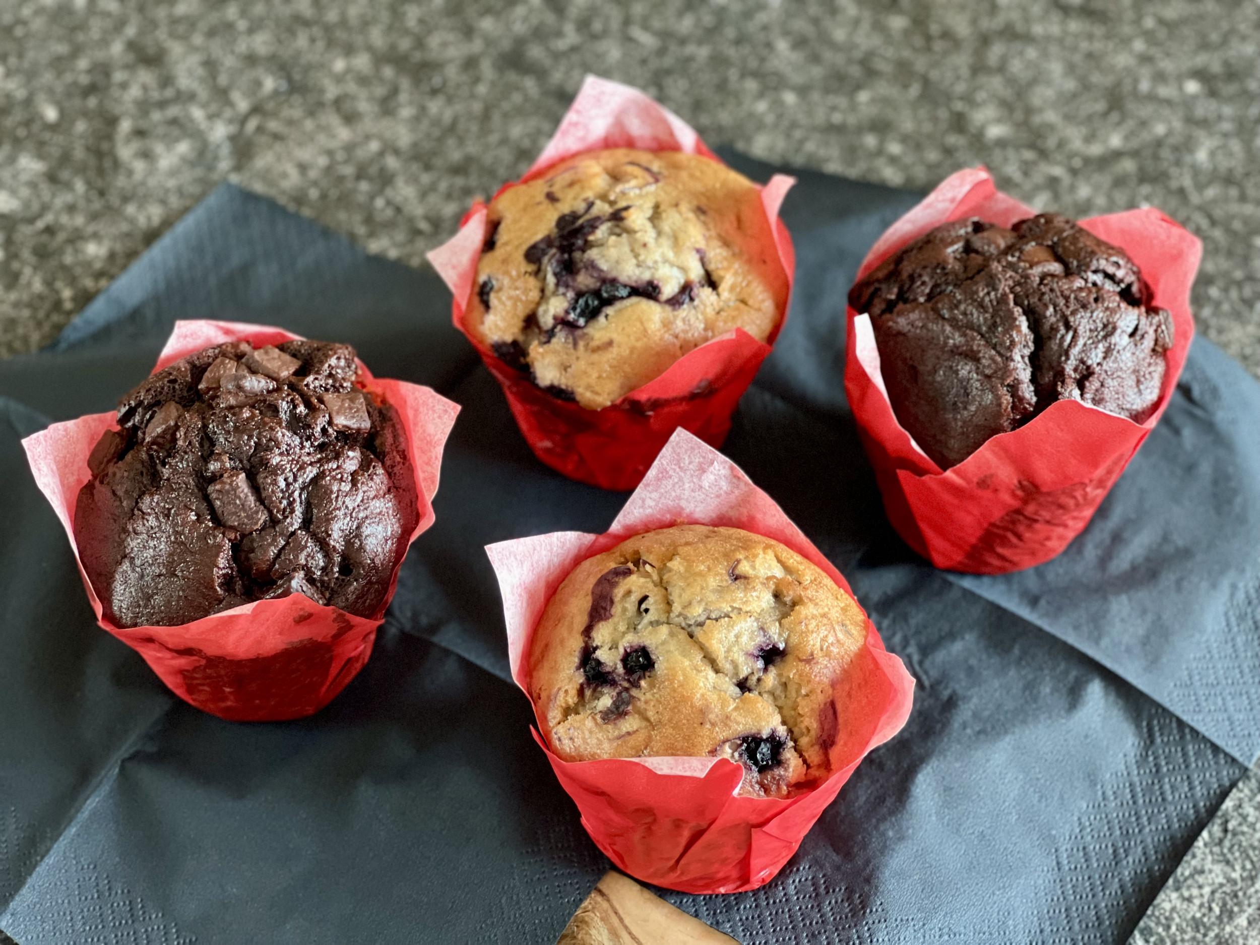 Feine Muffins im Bistro Termali Salini & Spa Locarno