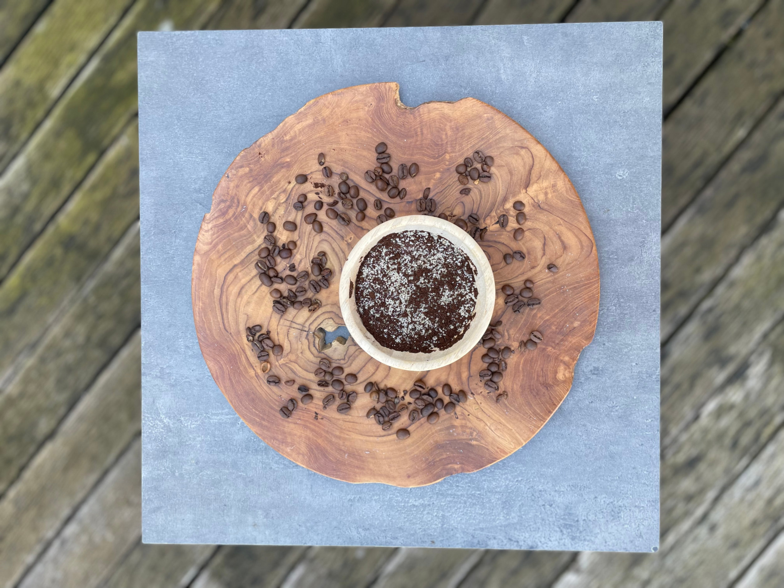 Ganzkörper-Packung mit türkischem Kaffee