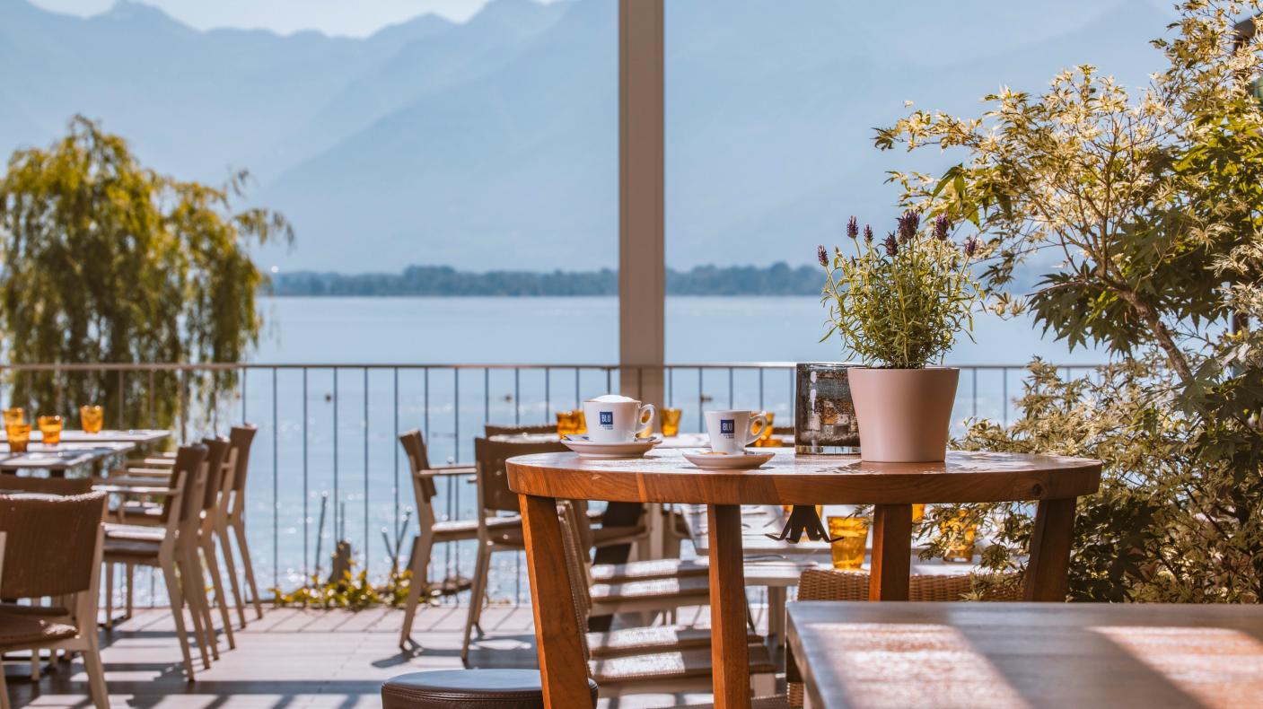 Termali Salini &amp; Spa Locarno Spa Restaurant Blu Restaurant Terrasse