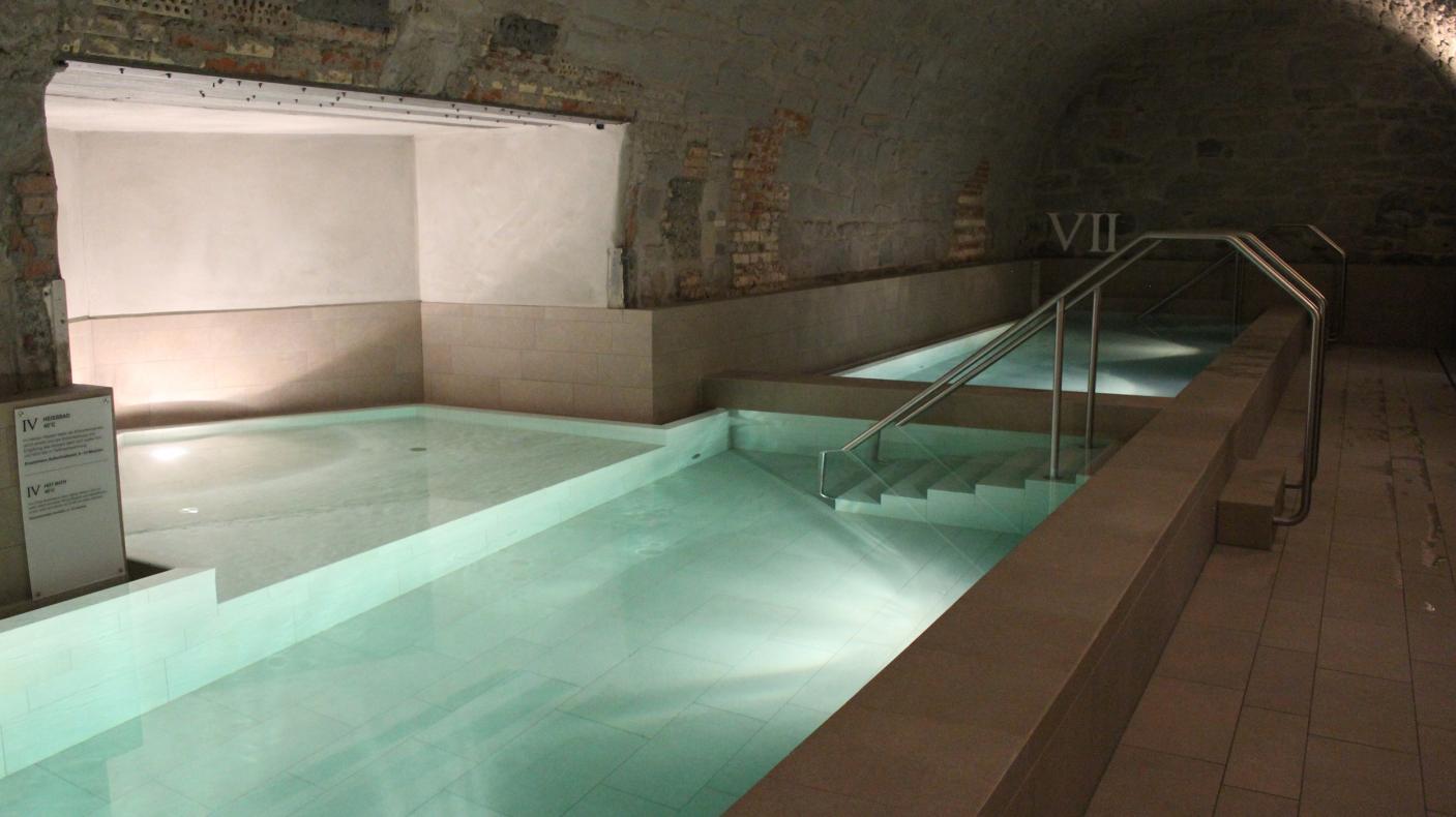 Hürlimann Spa Römisch-irischer Rundgang Heissbad