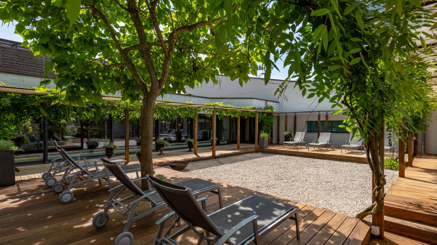 Sauna Garten
