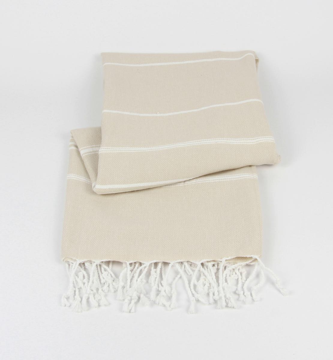 Pestemal leyla soft beige